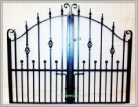 Wessenden Wrought Iron Metal Driveway Gates